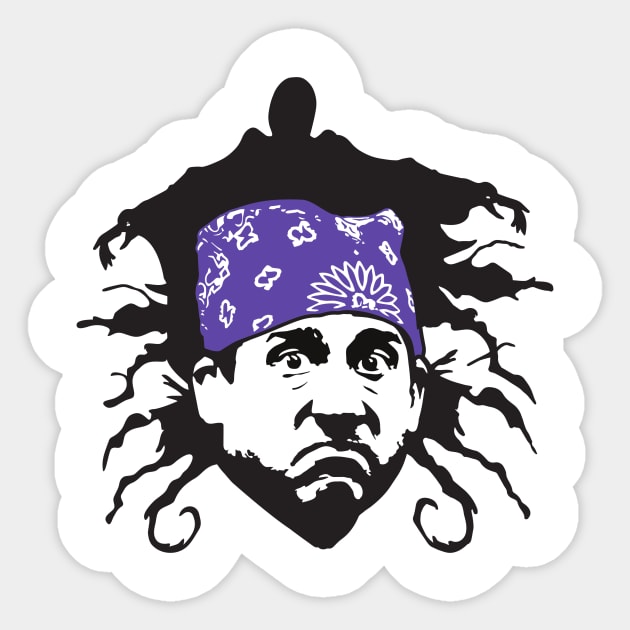 Prison Mike's Bad Day at the Office Sticker by Pangea5